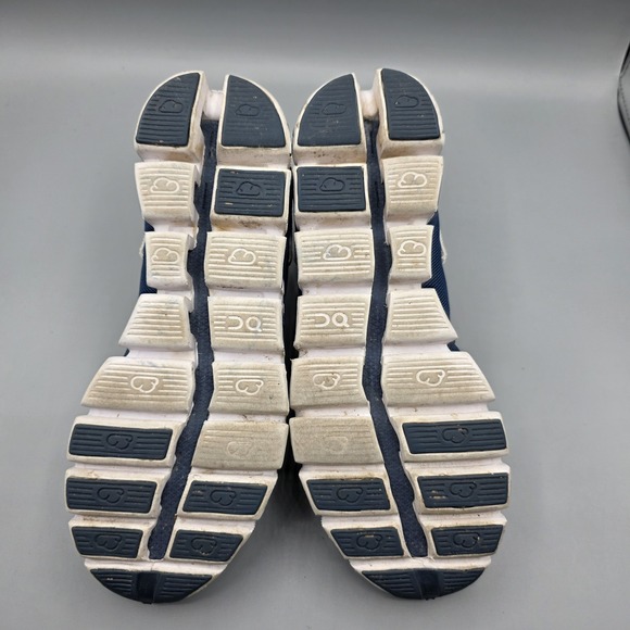 On Running Shoes Womens 6.5 Blue Cloud Mesh Comfort Athletic Gym Training - Picture 9 of 13